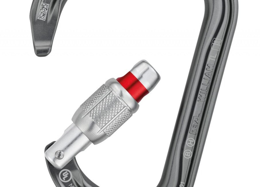 Petzl William Ball Lock Carabiner with Automatic Locking