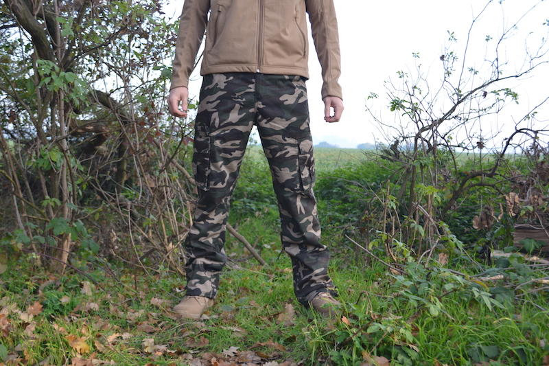 Loshan nohavice Ignacio vzor woodland