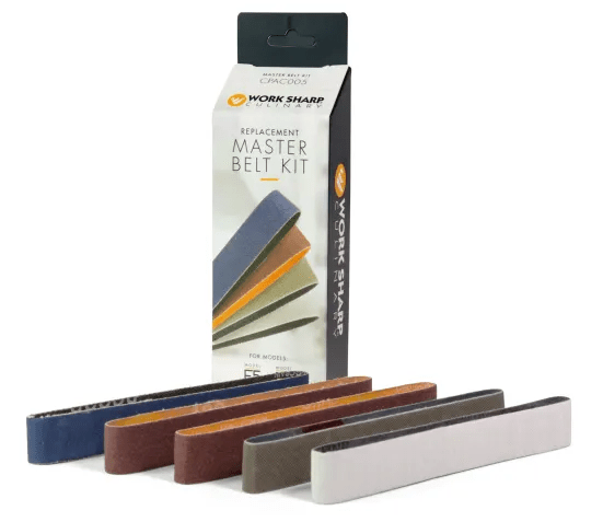 Work Sharp Sharpening Belts for Work Sharp E5, 5-pack