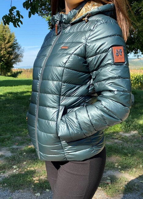 Navahoo Aurelianaa women's winter hooded jacket, olive