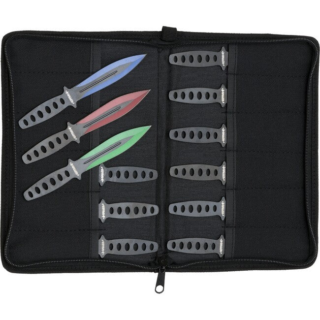 Haller Throwing Knives Set 12pcs Multi-Color