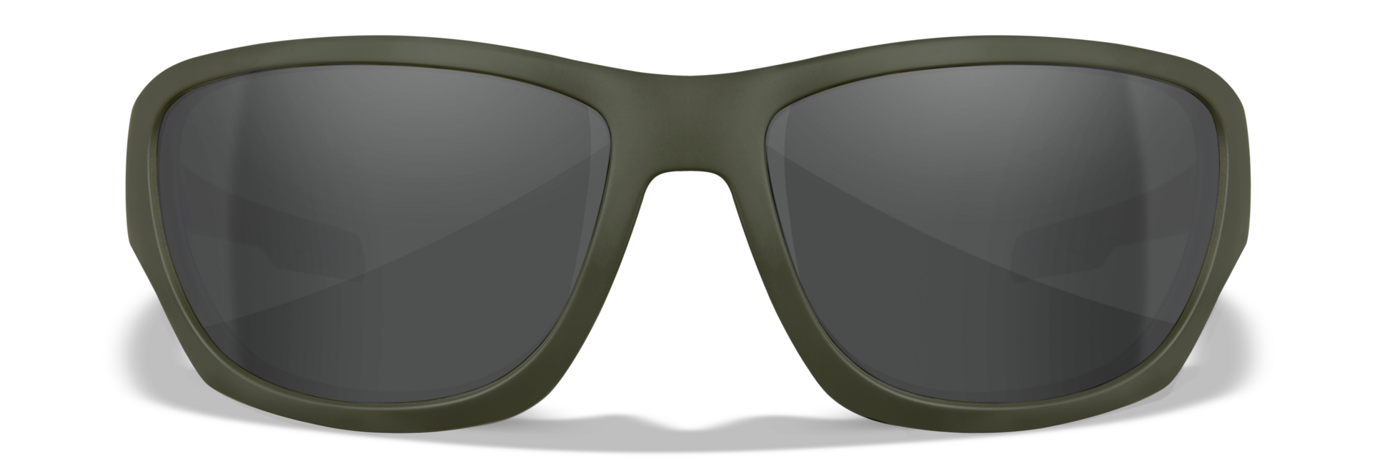 Wiley X Climb Glasses, Smoke Grey, Green