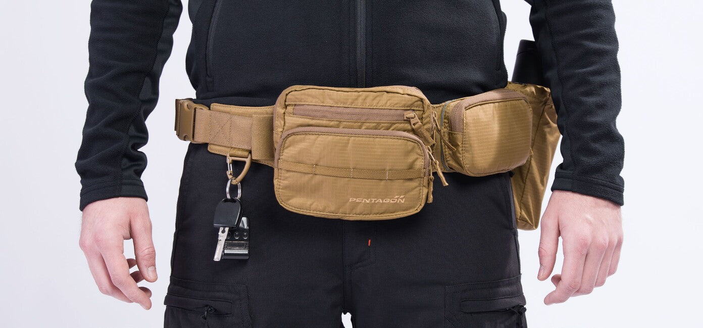 Pentagon Alissos Tactical Belt, Black