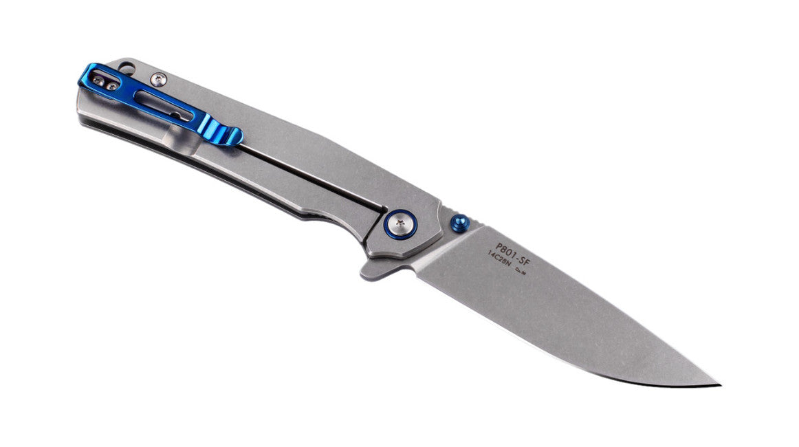 Ruike zatvárací nôž P801-SF, strieborný