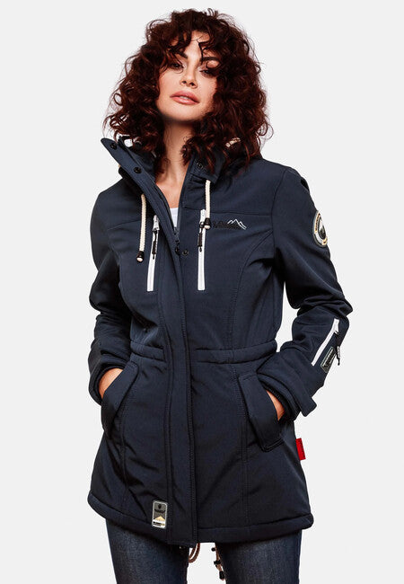 Marikoo ZIMTZICKE P Women's Winter Softshell Jacket with Hood