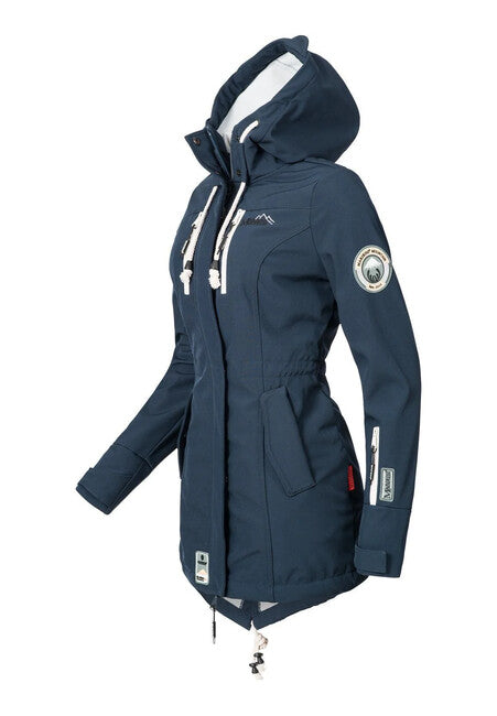 Marikoo ZIMTZICKE P Women's Winter Softshell Jacket with Hood