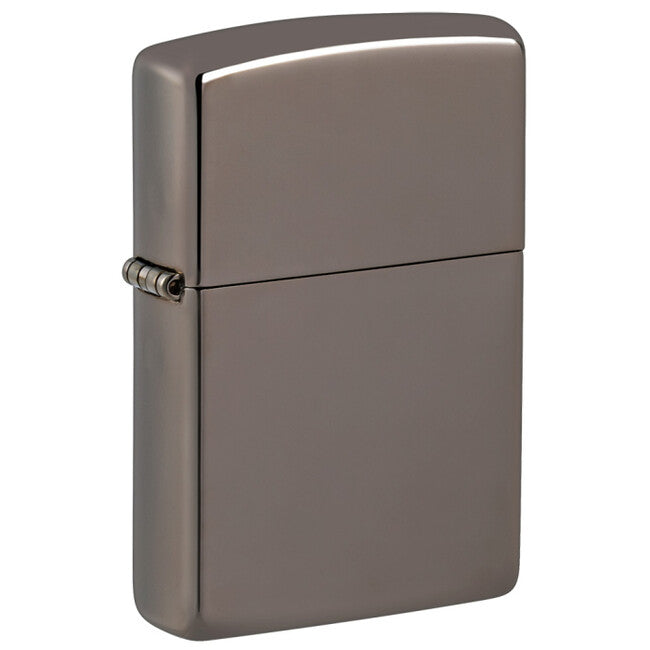 Zippo Benzine Lighter, Black Ice
