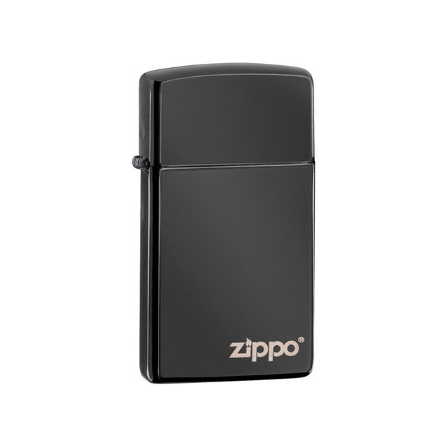 Zippo Ebony™ Slim® Lighter, Dark Grey