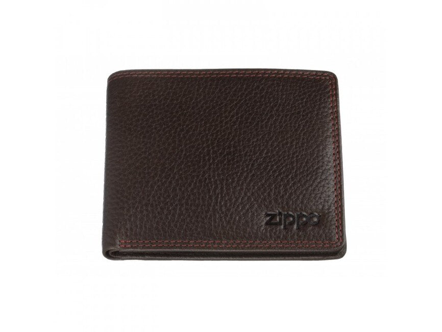 Zippo Leather Wallet, Brown