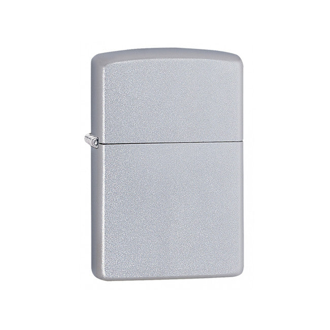 Zippo Satin Chrome Benzine Lighter