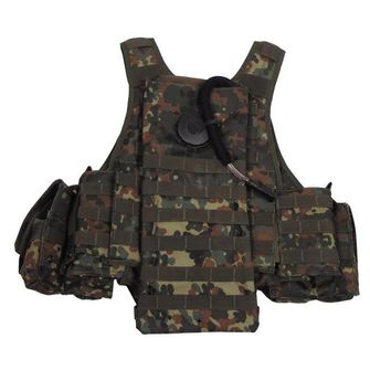 MFH Ranger Modular Tactical Vest, Flecktarn