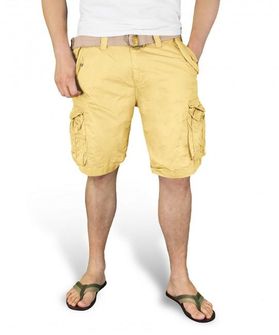 Surplus xyllontum shorts, pale-yellow