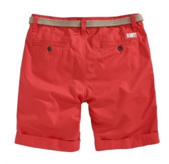 Surplus chino shorts, red