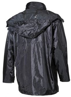 MFH waterproof jacket to rain PVC black