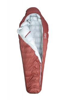 Patizon Three-season sleeping bag Dpro 590 S Left, Dark red/silver