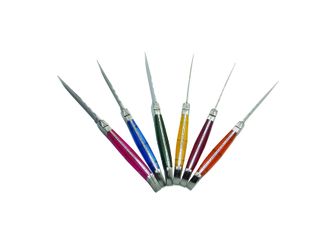 Laguioioly Dub117 set of 6-knives for steaks with ABS handle