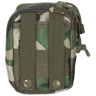MFH Utility Pouch, MOLLE, woodland