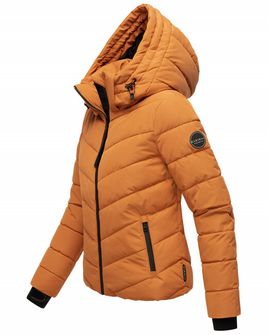 Mariko samuiaa women&#039;s winter jacket with hood, cinnamon