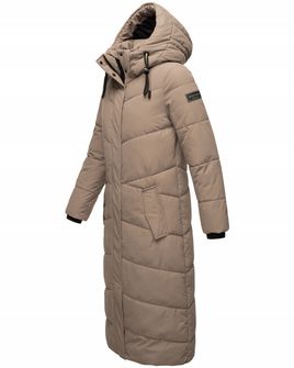 Navahoo Hingucker Women&#039;s Winter Jacket with Hood, Light Gray