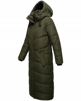 Navahoo Hingucker Women&#039;s Winter Jacket with Hood, Dark Olive