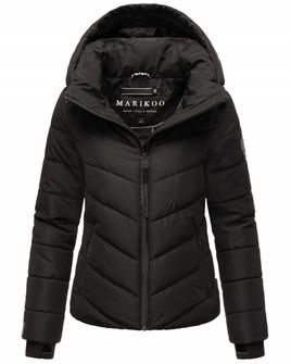 Mariko samuiaa women&#039;s winter jacket with hood, black