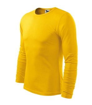 Malfini Fit-T LS Men&#039;s T-shirt with long sleeves, yellow