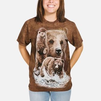 The Mountain 3D T -Shirt 10 Bears, Unisex