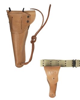 Mil-Tec us brown m12 belt holster (repro)