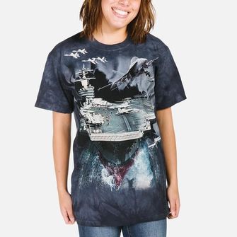 The Mountain 3D T -shirt Aircraft Boat, Unisex