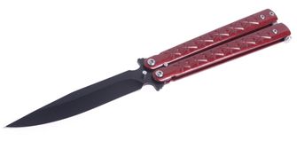 Opening knife Butterfly, Dark Red