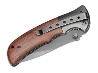 Magnum co-operator pocket knife 8.7 cm, wood, stainless steel