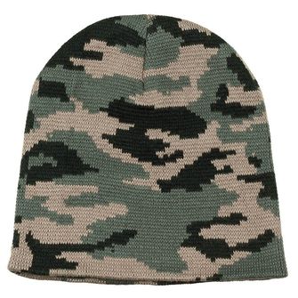 MFH Knitted Hat, Beanie, woodland, fine knit