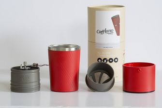 Cafflano klassic coffee maker, red