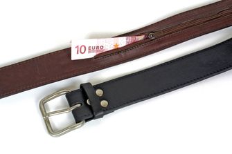 Basicnature Classic Belt on Mose 80 cm Money