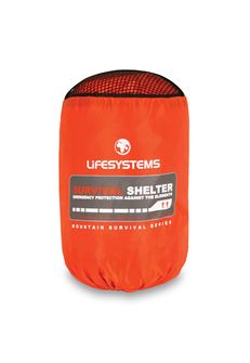 LifeSystems Ultralight Survival Shelter 2 ultra -light waterproof shelter for 2 persons 140 x 90 x45 cm