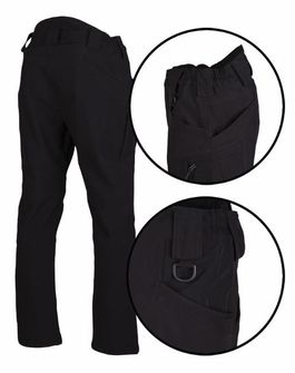 MIL-TEC Assault insulated softshell pants, black