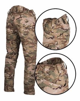 MIL-TEC Assault insulated softshell pants, multitarn