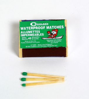 Coghlans waterproof matches 10 boxes