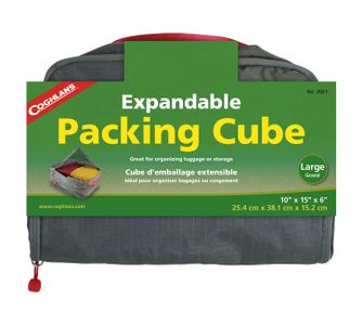 Coghlans Expandable packaging cubes with breathable mesh front panel l