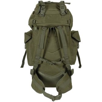 MFH BW Combat Backpack, MOLLE, 65 l, aluminium rod, OD green