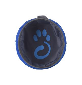 Mountain Paws Bowl for Dog Water, Folding with Blue