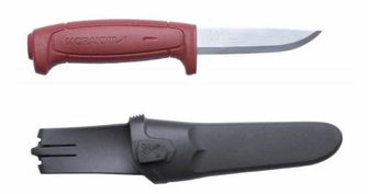 Morakniv Basic 511 versatile knife 9 cm, plastic, burgundy, plastic case