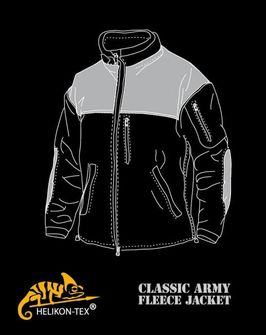 Helikon-Tex Classic Army fleece Jacket reinforced olive, 300g/m2