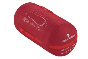 Ferrino Nightec 600 Lite Pro L sleeping bag, red