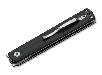 Böker plus nori, pocket knife G10, 7.5 cm, black
