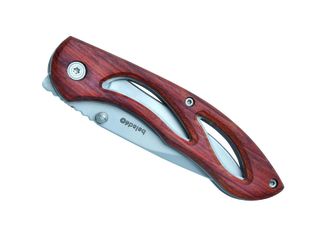 Baladeo Eco160 Maraininga Pocket knife, blade 8.5 cm, steel 420, Wood handle