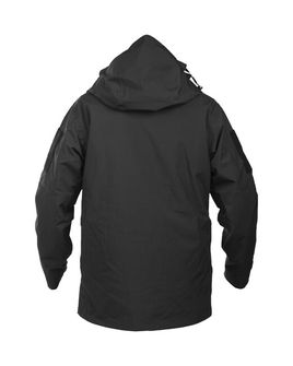 Mil-Tec black wet weather jacket with fleece liner gen.ii