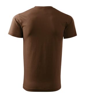 Malfini Heavy new short shirt, brown, 200g/m2