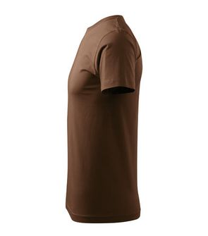 Malfini Heavy new short shirt, brown, 200g/m2