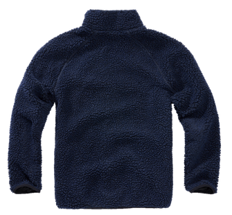 Brandit fleece jacket Teddyfleece, navy blue
